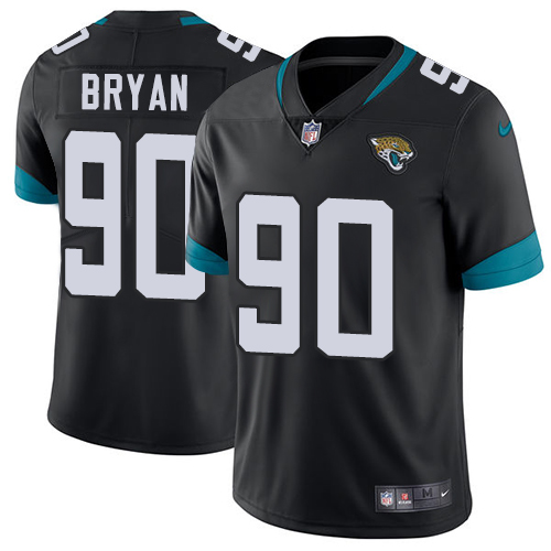 Nike Jaguars #90 Taven Bryan Black Alternate Men's Stitched NFL Vapor Untouchable Limited Jersey - Click Image to Close